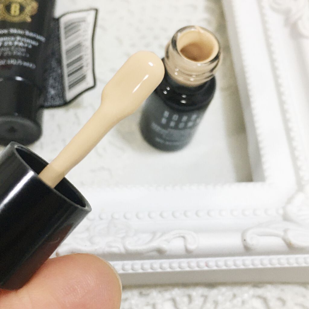 インテンシブ セラム ファンデーション/BOBBI BROWN/リキッドファンデーションを使ったクチコミ（3枚目）