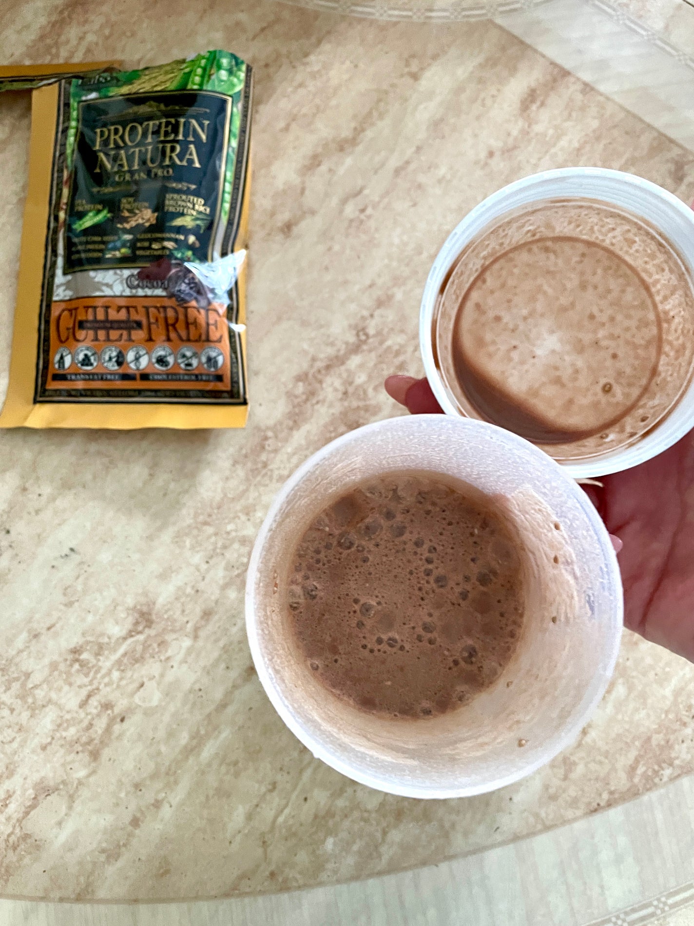 プロテインナチュラグランプロ ココア味/エステプロ・ラボ/その他プロテインを使ったクチコミ(5枚目)