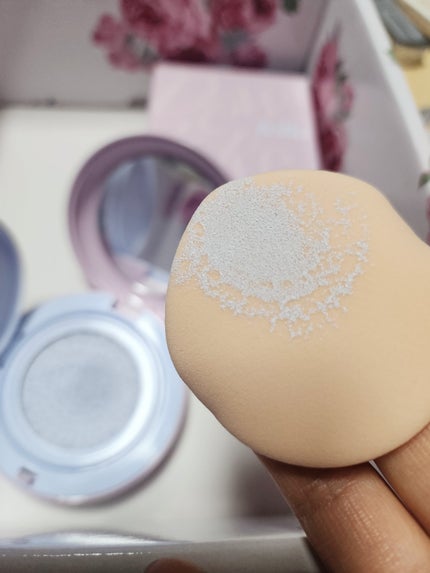 デューライクジェロー トーンアップクッション/espoir/化粧下地を使ったクチコミ(3枚目)