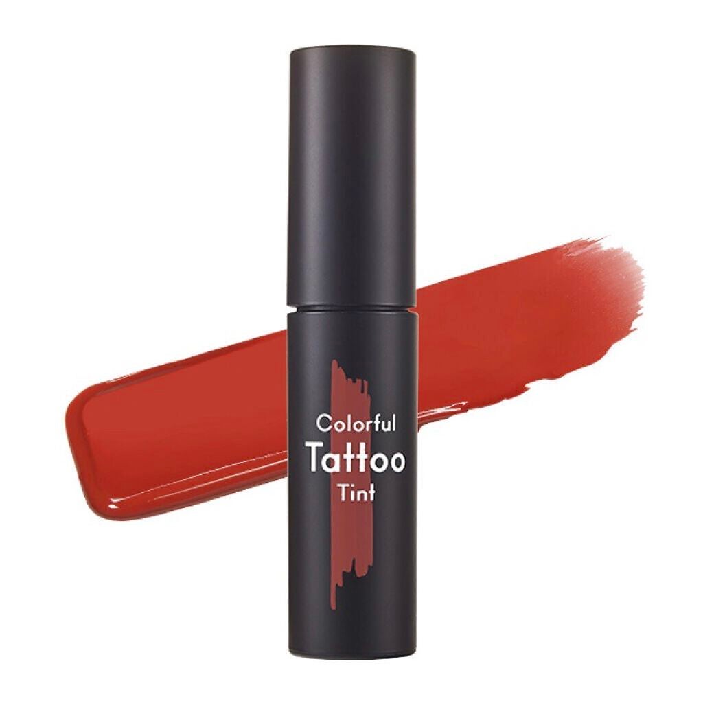 カラフルタトゥーティント/ETUDE/口紅を使ったクチコミ(1枚目)