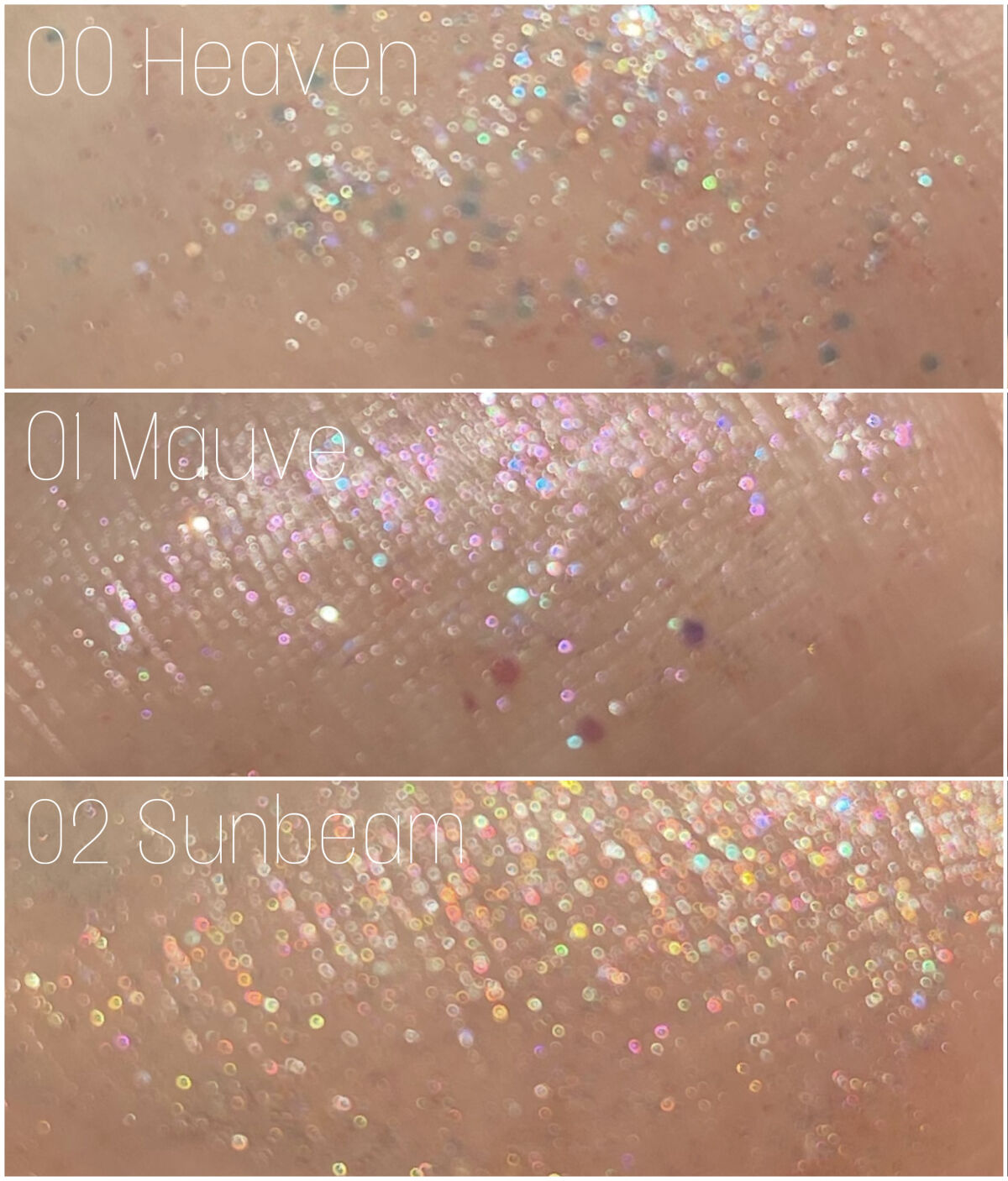 グリッターアイシャドウ/Dear.A/グリッターを使ったクチコミ（3枚目）