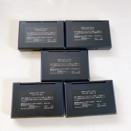 ピュア チーク カラー/heme/パウダーチークを使ったクチコミ(7枚目)