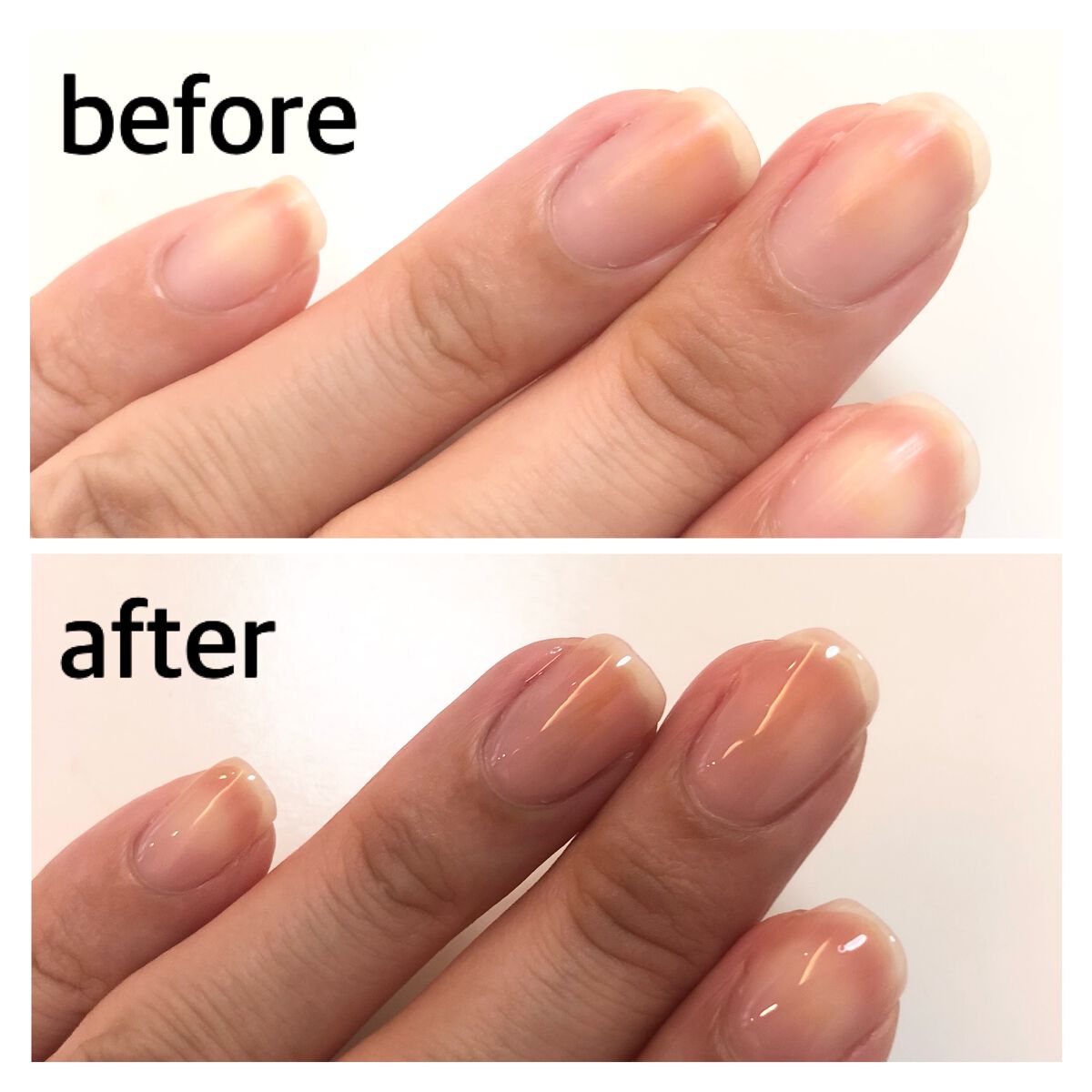 ディーアップファンデーション ナチュラルピンク/D-UP/ネイルベースコートを使ったクチコミ（3枚目）