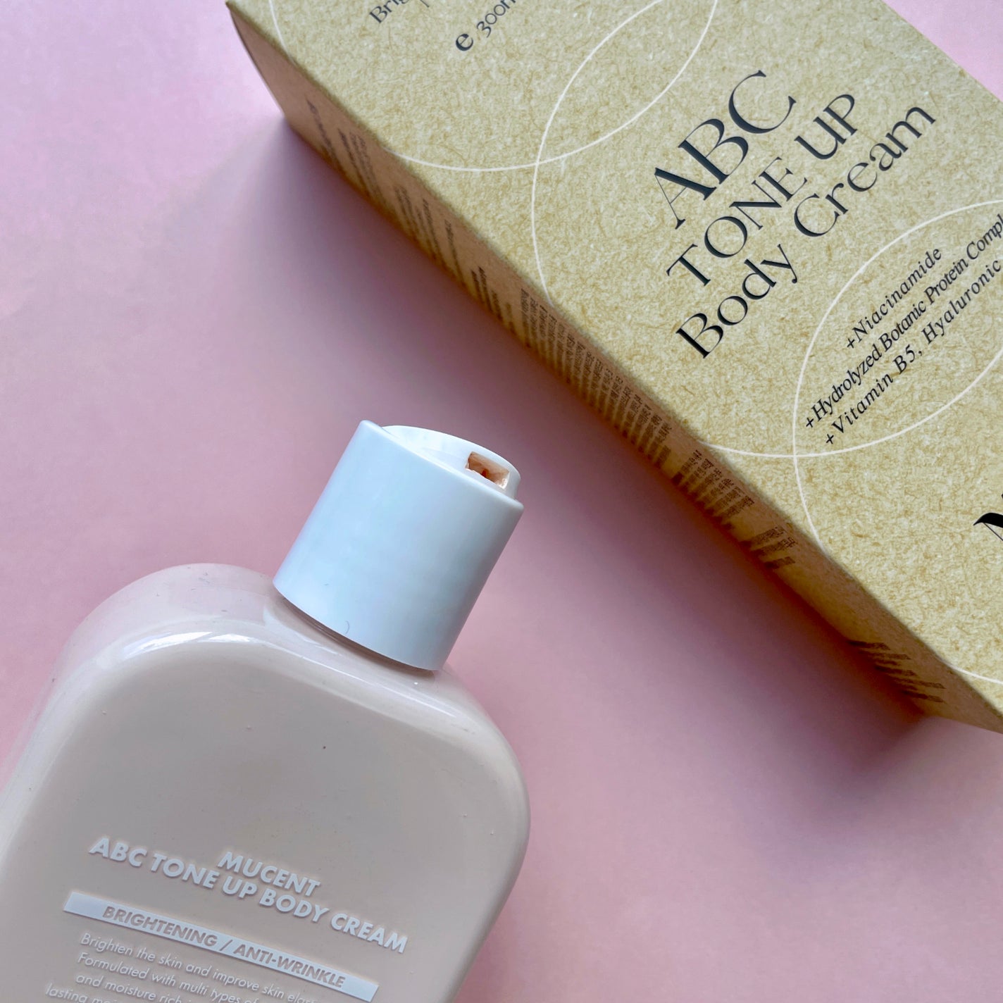 ABC TONE UP BODY CREAM/MuCent/ボディクリームを使ったクチコミ(3枚目)