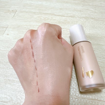 愛されファンデ/b idol/リキッドファンデーションを使ったクチコミ(6枚目)