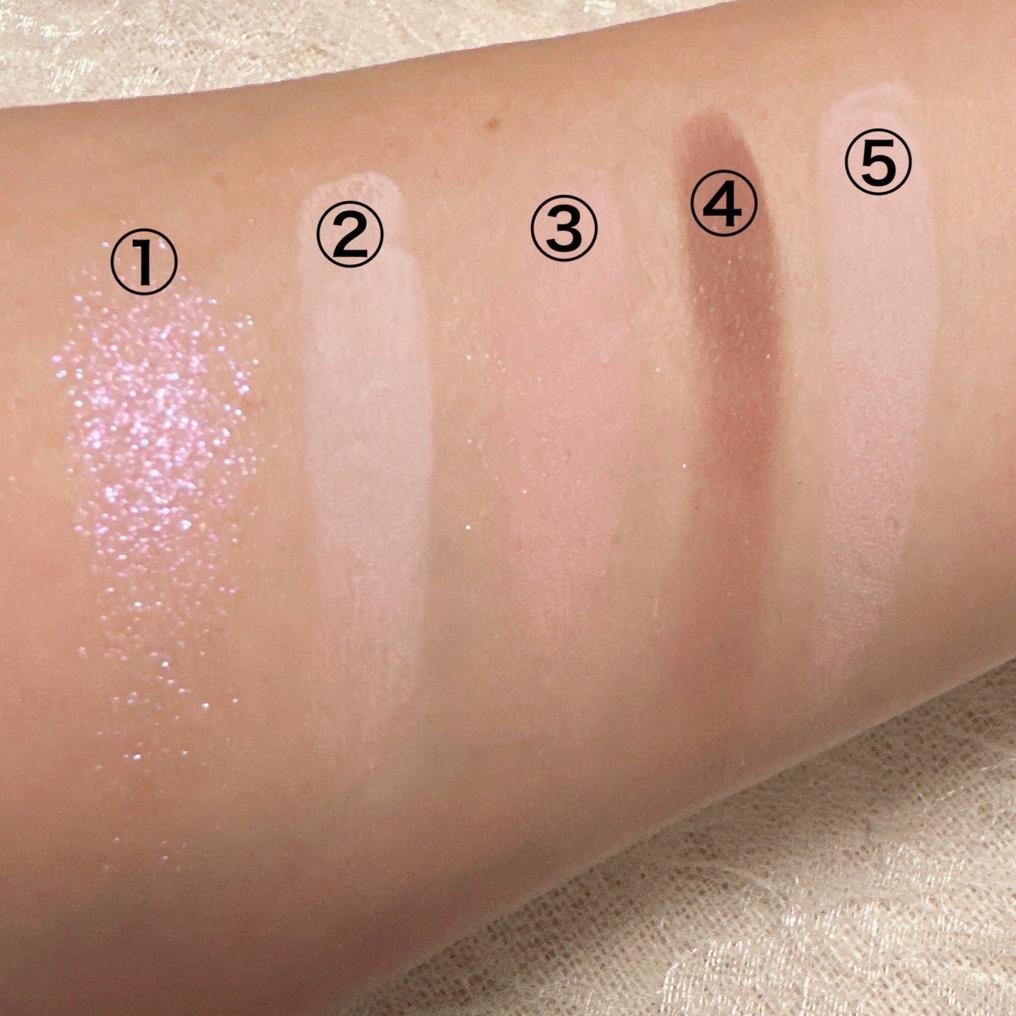 ミャオパウズアイシャドウパレット/MilleFée/アイシャドウパレットを使ったクチコミ(5枚目)