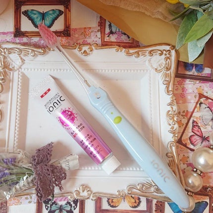 イオン歯ブラシ ionic(アイオニック)/アイオニック/歯ブラシを使ったクチコミ(4枚目)