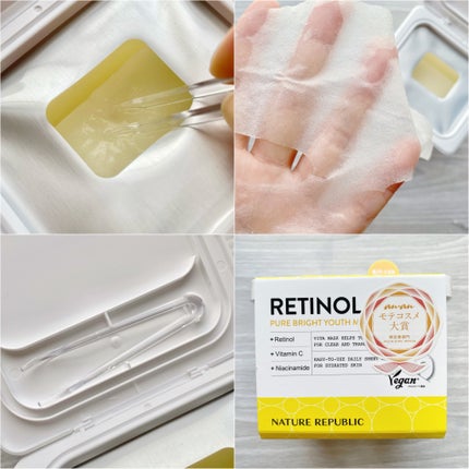 キューブマスク レチノール/ネイチャーリパブリック/シートマスク・パックを使ったクチコミ(4枚目)