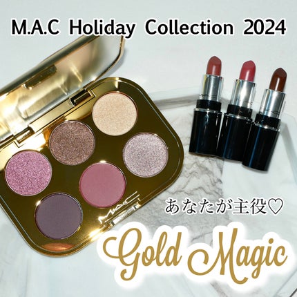 トレジャー アイシャドウ パレット ×6/M・A・C/アイシャドウパレットを使ったクチコミ(1枚目)