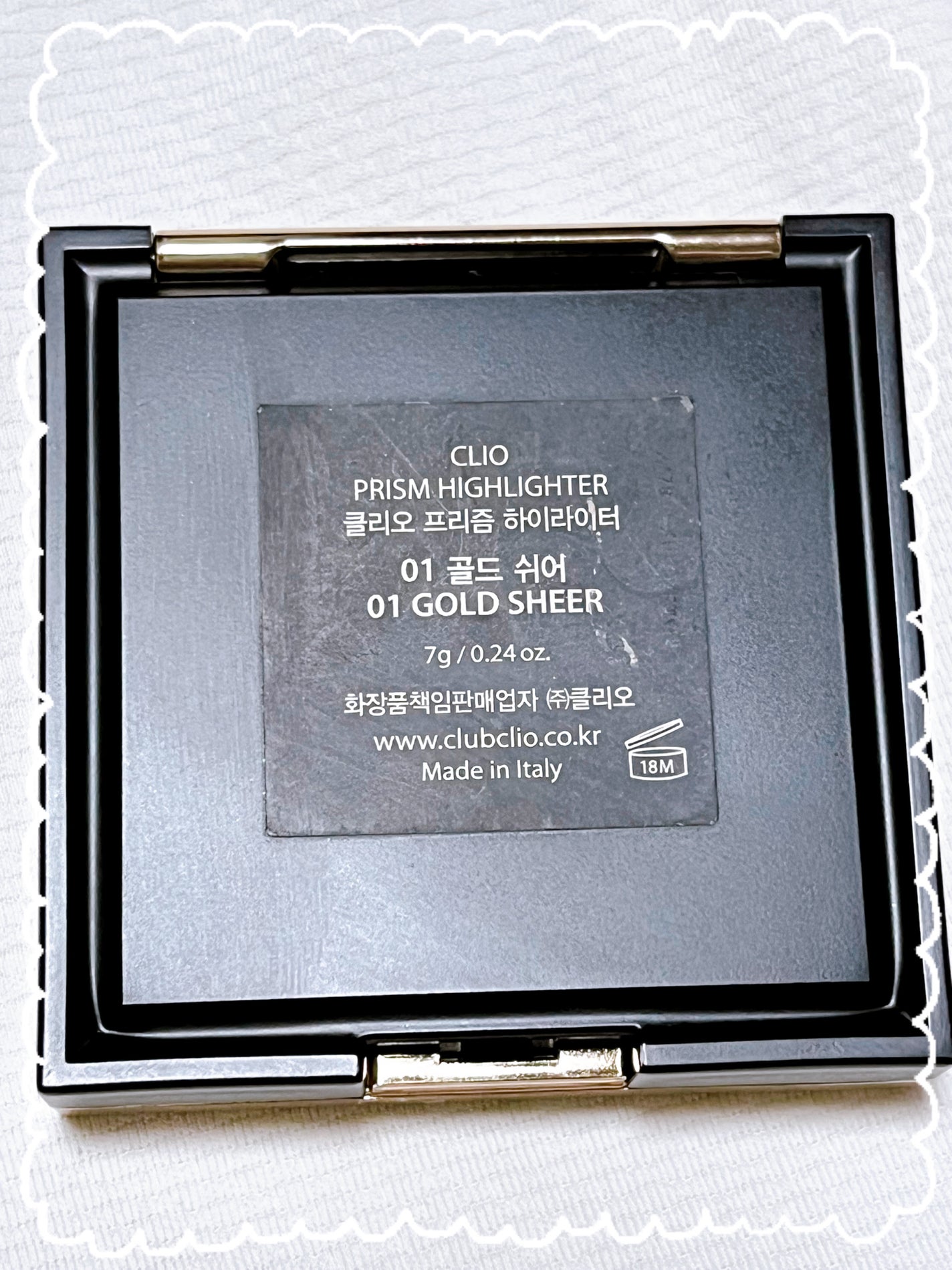 プリズム エアー ハイライター/CLIO/パウダーハイライトを使ったクチコミ(3枚目)