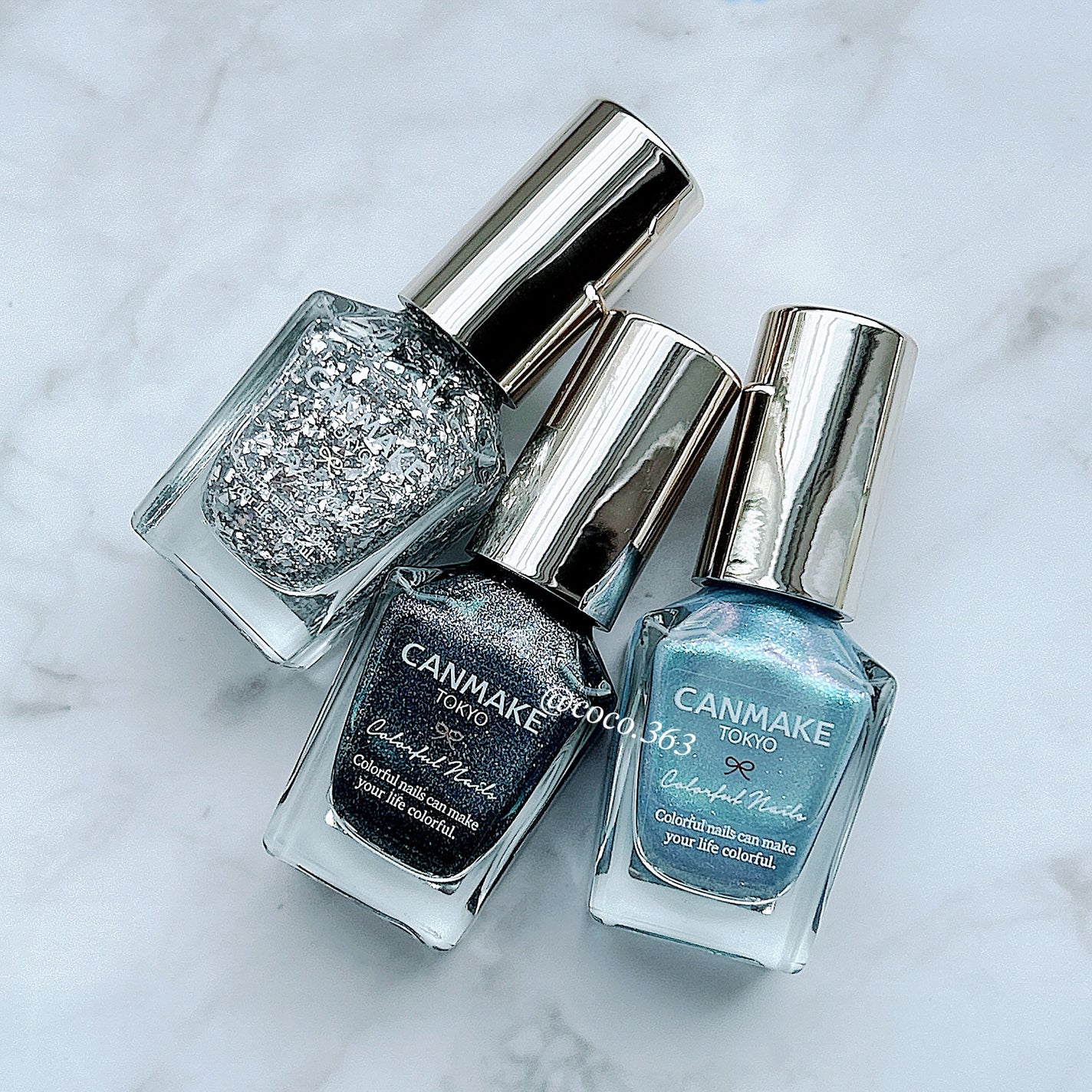 カラフルネイルズ/キャンメイク/マニキュアを使ったクチコミ(6枚目)