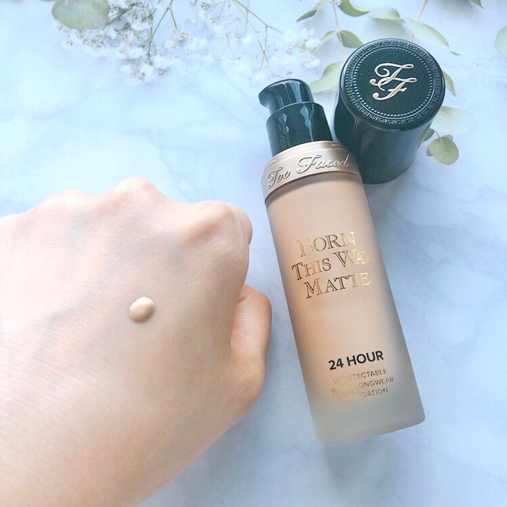 ボーン ディス ウェイ アンディテクタブル 24H マット ファンデーション/Too Faced/リキッドファンデーションを使ったクチコミ(3枚目)