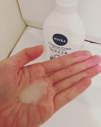 クリームケア ボディウォッシュ W保水美肌 リラクシングソープの香り/ニベア/ボディソープを使ったクチコミ(2枚目)