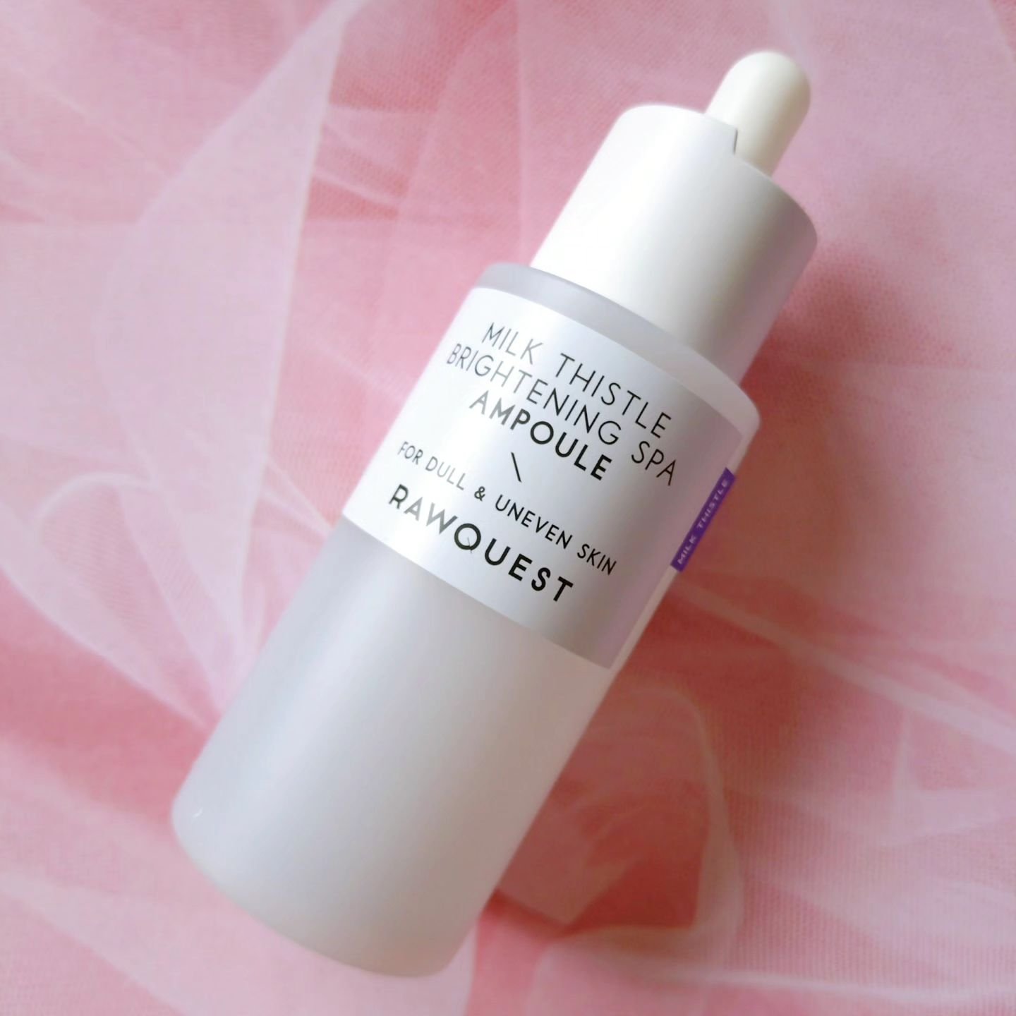 ミルクシスルブライトニングスパ アンプル/RAWQUEST/美容液を使ったクチコミ（1枚目）