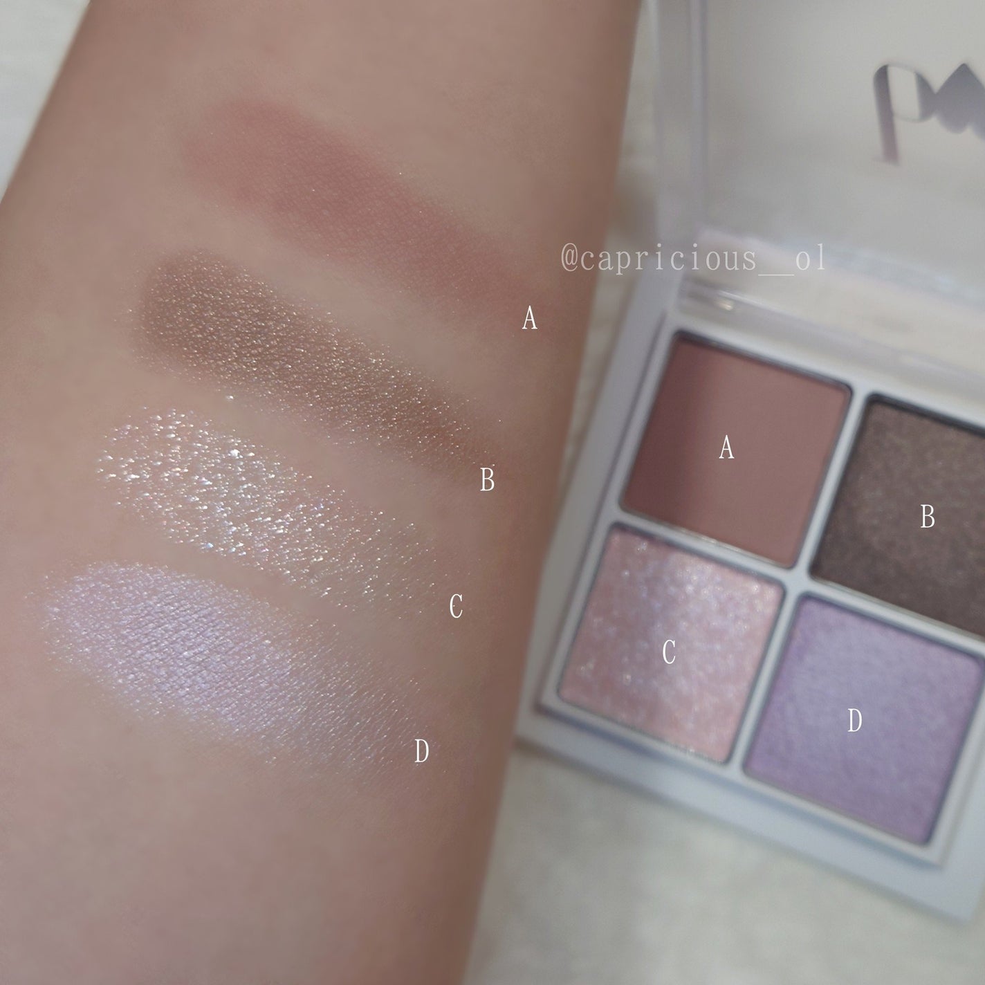 THE アイパレR/b idol/アイシャドウパレットを使ったクチコミ(2枚目)