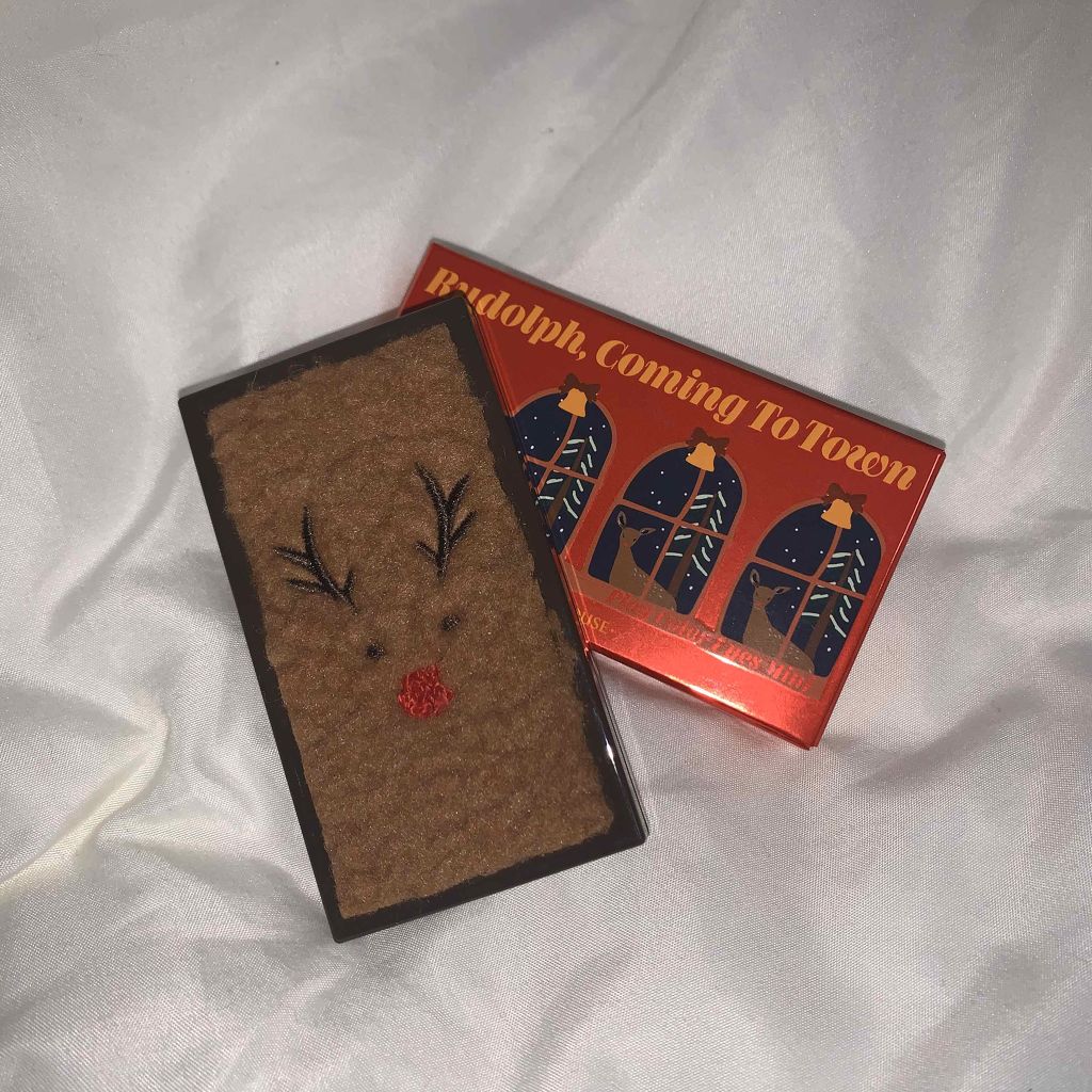 ルドルフ プレイカラー アイシャドウミニ トナカイ/ETUDE/アイシャドウパレットを使ったクチコミ(3枚目)