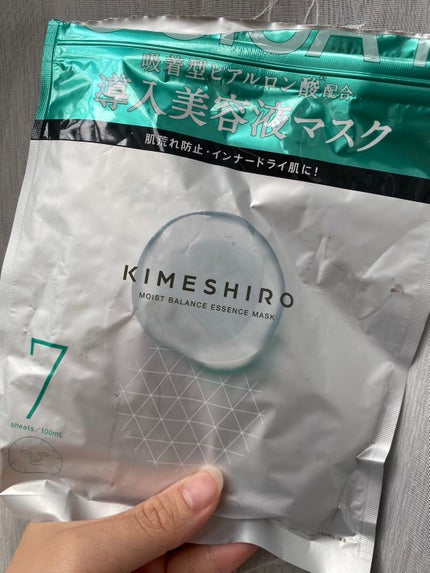 モイストバランス エッセンスマスク/KIMESHIRO/シートマスク・パックを使ったクチコミ(1枚目)