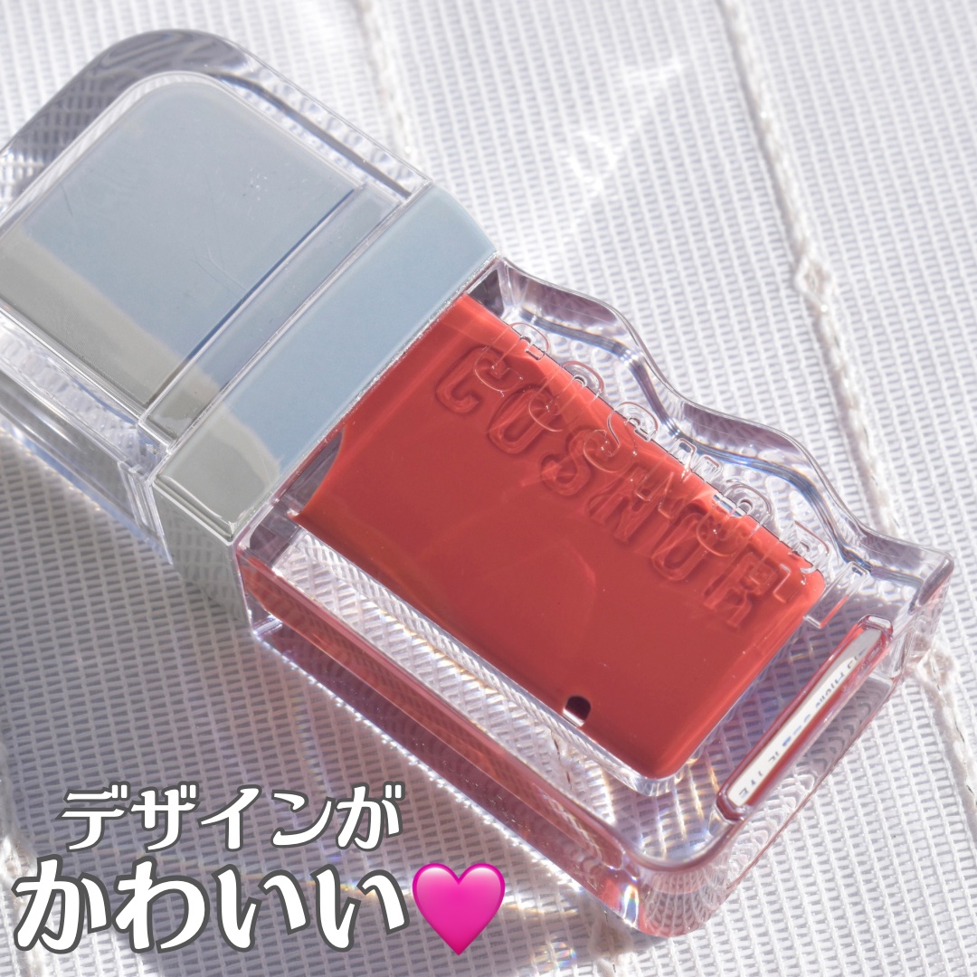 フローウェーブティント/COSNORI/リップティントを使ったクチコミ（3枚目）