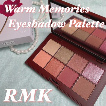ウォーム メモリーズ アイシャドウパレット/RMK/アイシャドウパレットを使ったクチコミ(1枚目)