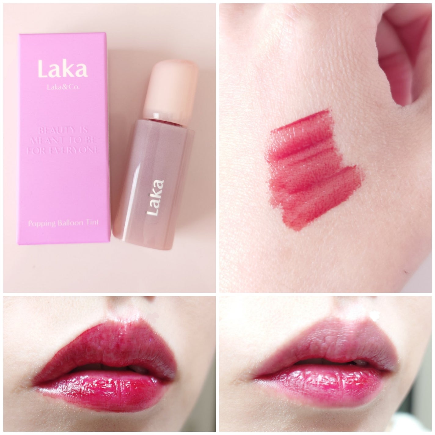 ポッピングバルーンティント/Laka/リップティントを使ったクチコミ(1枚目)