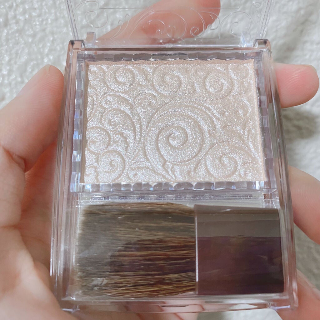 パールグロウハイライト/CEZANNE/パウダーハイライトを使ったクチコミ(4枚目)