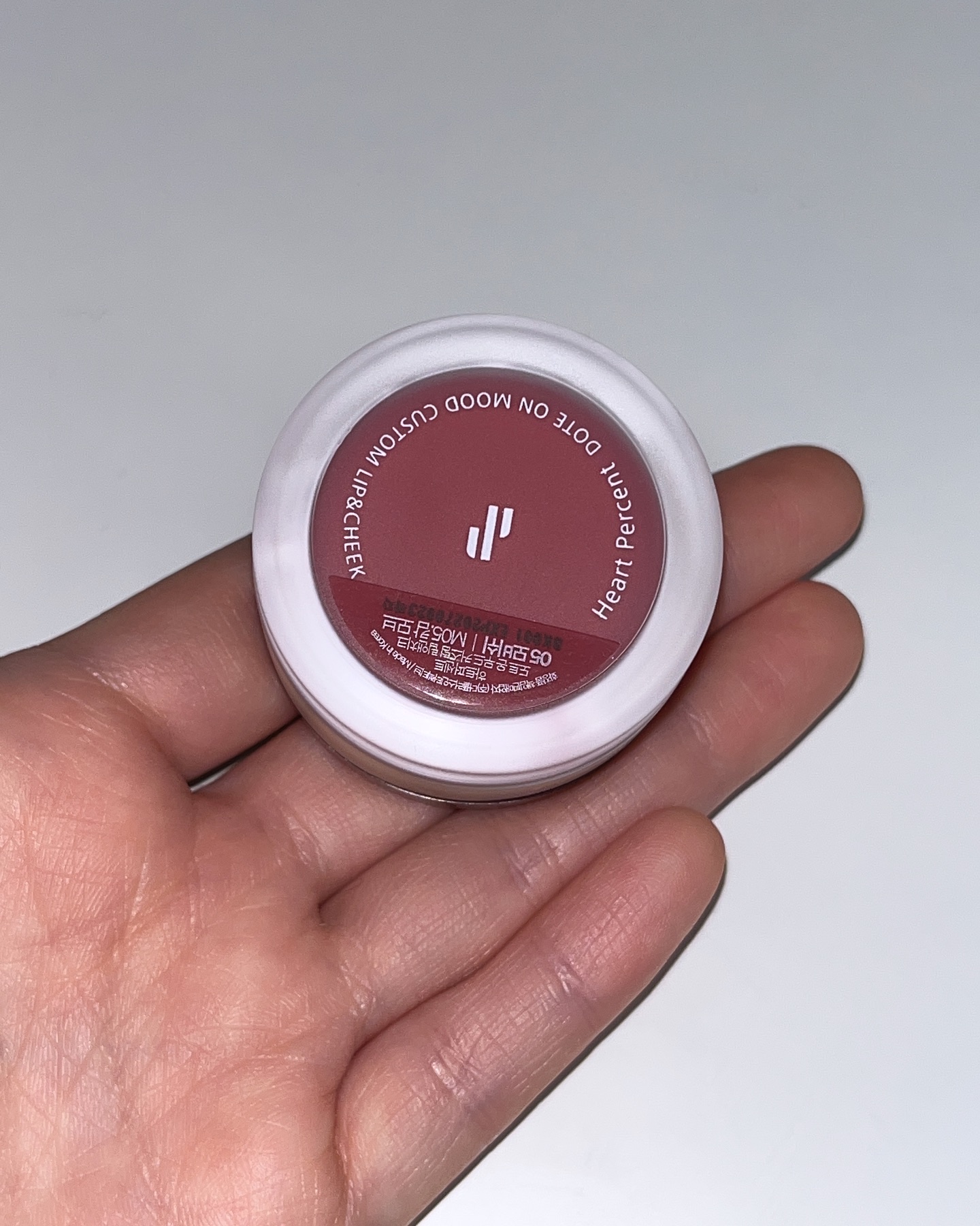 ドットオンムード・カスタム・リップアンドチーク/Heart Percent/ジェル・クリームチークを使ったクチコミ（2枚目）