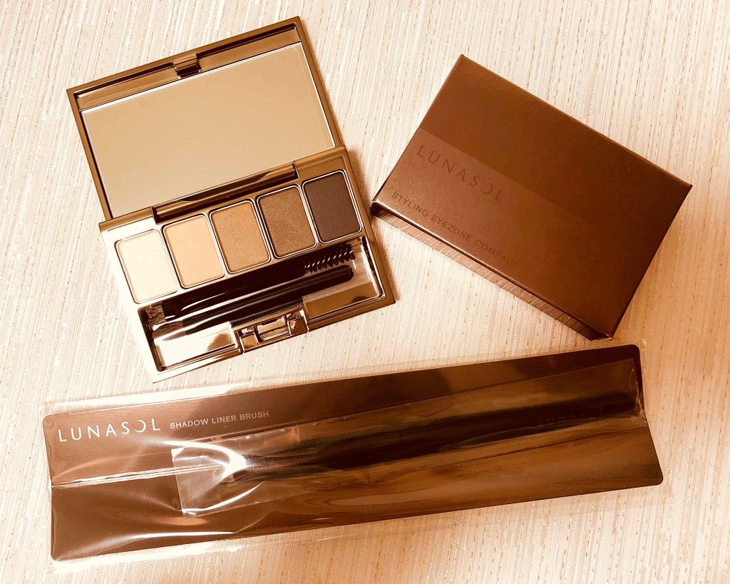 スタイリングアイゾーンコンパクト/LUNASOL/アイシャドウパレットを使ったクチコミ(1枚目)