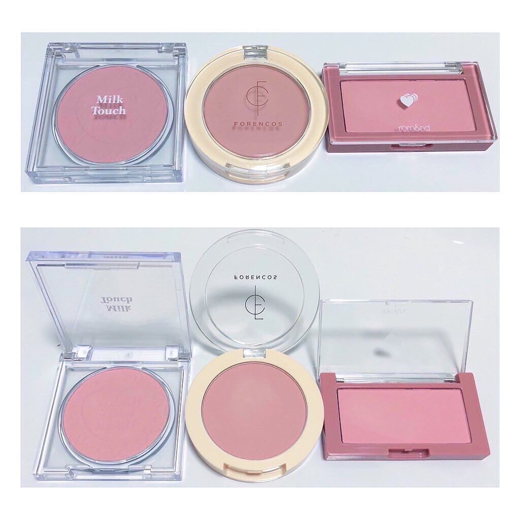 ベアブラッシャー パフ付き/フォレンコス/パウダーチークを使ったクチコミ（1枚目）