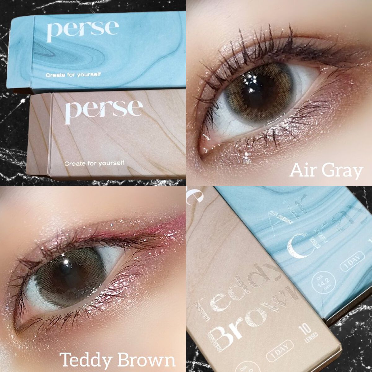 perse 1day/perse/ワンデー（１DAY）カラコンを使ったクチコミ（1枚目）