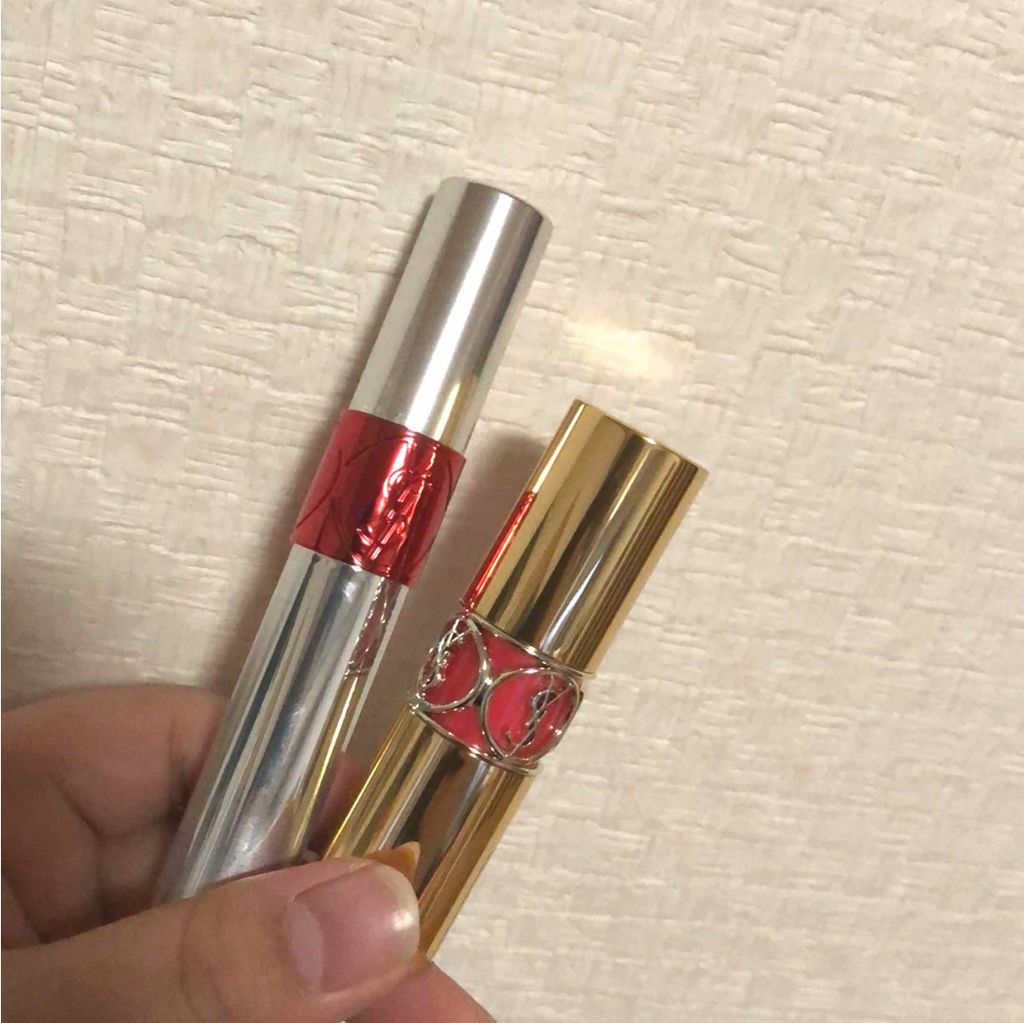 ヴォリュプテ ティントインオイル/YVES SAINT LAURENT BEAUTE/リップグロスを使ったクチコミ（1枚目）