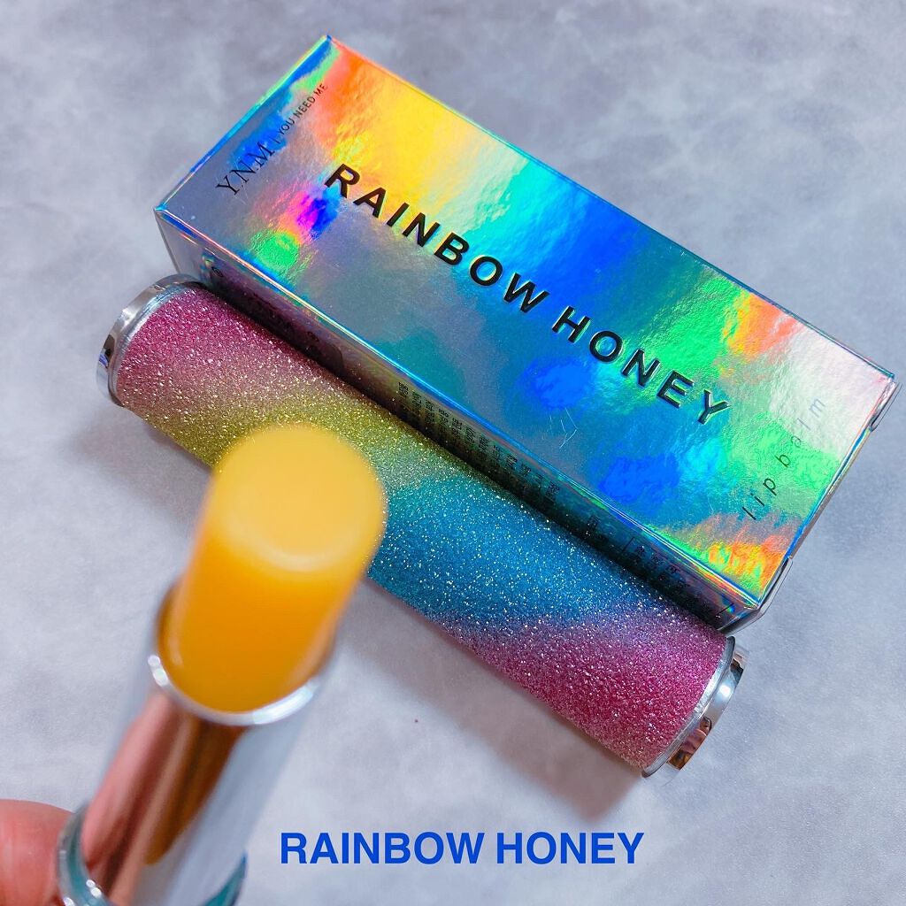 YNM  レインボーハニーリップバーム/YNM/リップバームを使ったクチコミ（2枚目）