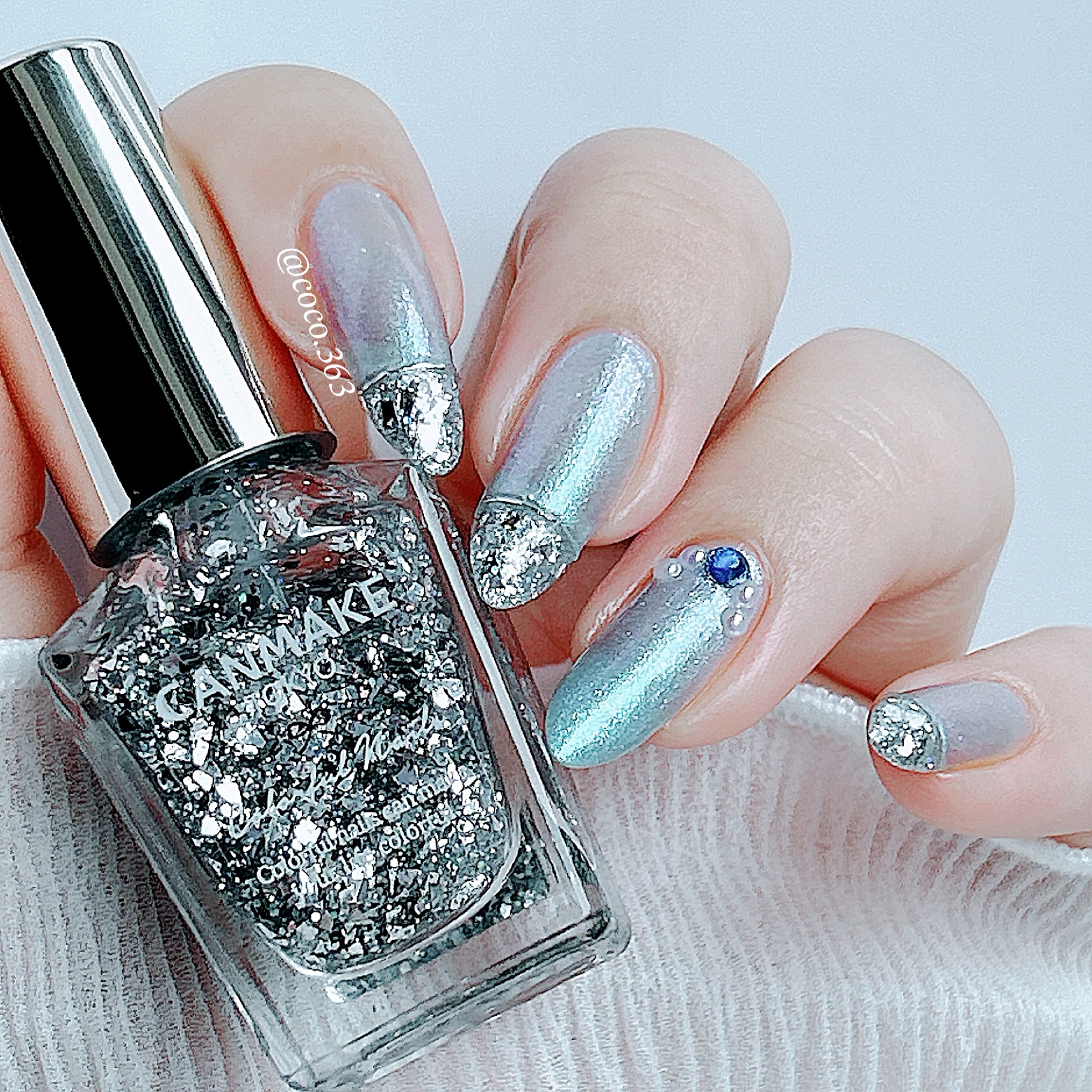 カラフルネイルズ/キャンメイク/マニキュアを使ったクチコミ（3枚目）