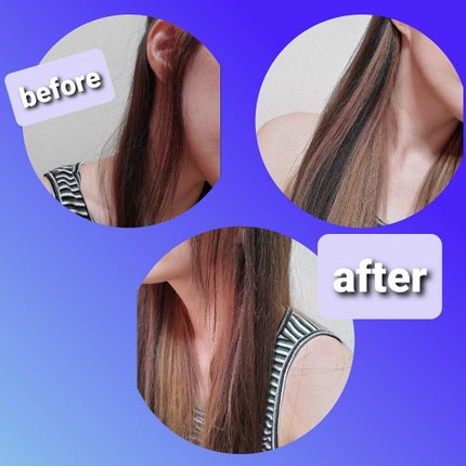 デビルズトリック/クイスクイス/ヘアカラーを使ったクチコミ(2枚目)