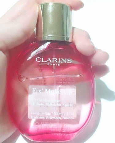 フィックス メイクアップ/CLARINS/ミスト状化粧水を使ったクチコミ（1枚目）