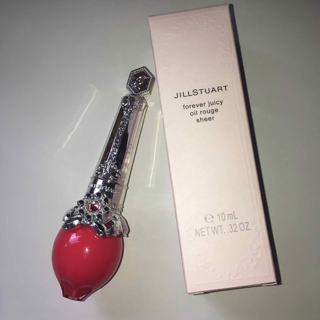 フォーエヴァージューシー オイルルージュ シアー/JILL STUART/口紅を使ったクチコミ(1枚目)