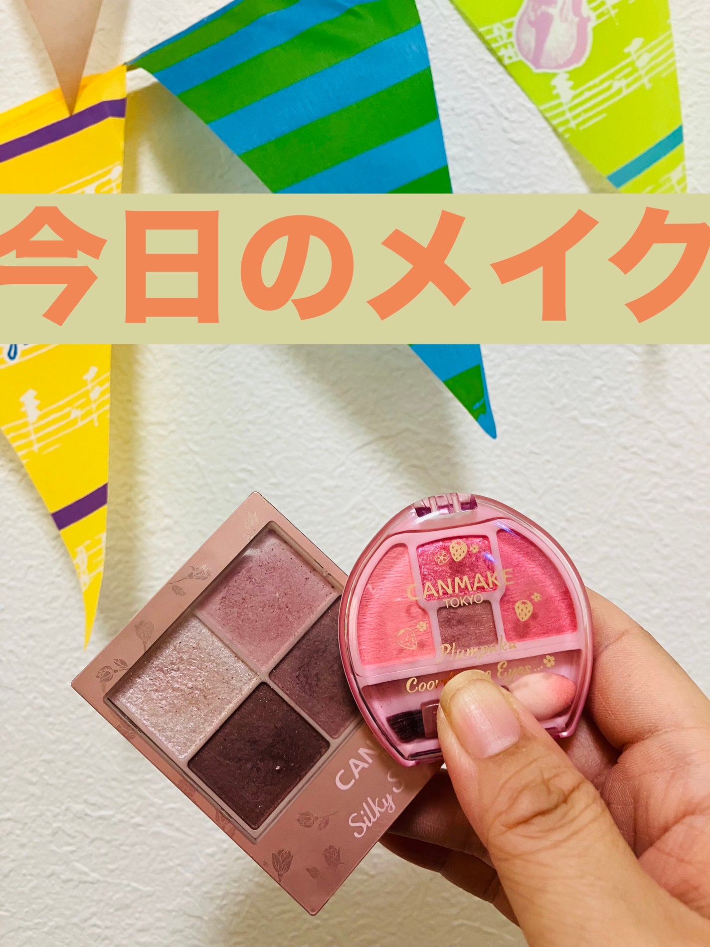 シルキースフレアイズ(マットタイプ)/キャンメイク/アイシャドウパレットを使ったクチコミ(1枚目)