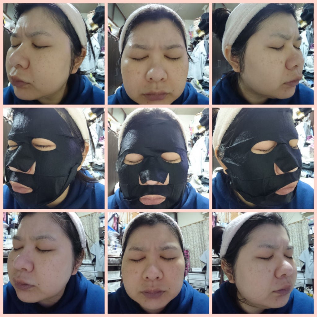 我的美麗日記(私のきれい日記) 黒曜石ブラックマスク/我的美麗日記/シートマスク・パックを使ったクチコミ(8枚目)