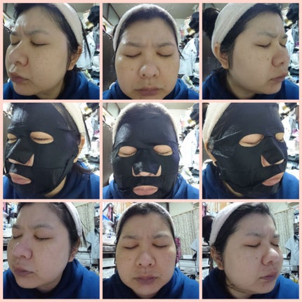 我的美麗日記(私のきれい日記) 黒曜石ブラックマスク/我的美麗日記/シートマスク・パックを使ったクチコミ(2枚目)