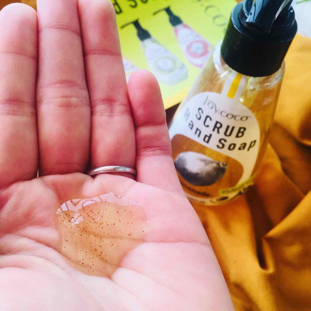 JC スクラブハンドソープ/Joy.coco(ジョイココ)/ハンドソープを使ったクチコミ（2枚目）