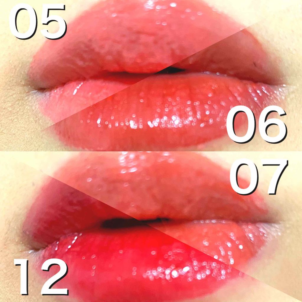 ジューシーラスティングティント/rom&nd/リップティントを使ったクチコミ(3枚目)