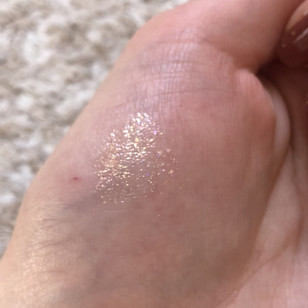 リキッド グリッター シャドウ/rom&nd/グリッターを使ったクチコミ（3枚目）
