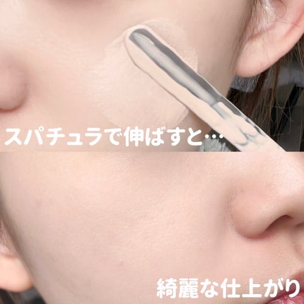 オーガンザ フィット スパチュラファンデーション/ENTROPY/リキッドファンデーションを使ったクチコミ(4枚目)