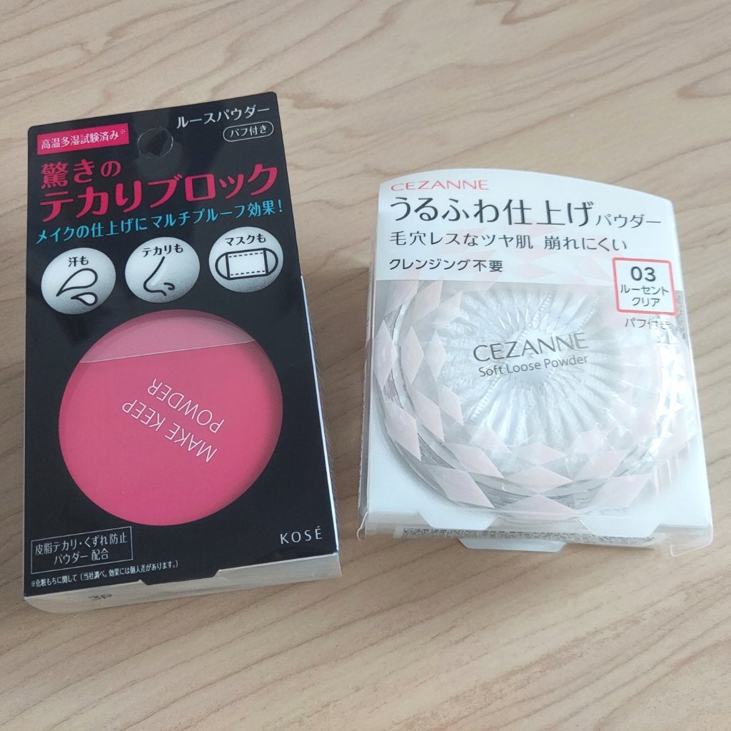 うるふわ仕上げパウダー/CEZANNE/ルースパウダーを使ったクチコミ(4枚目)