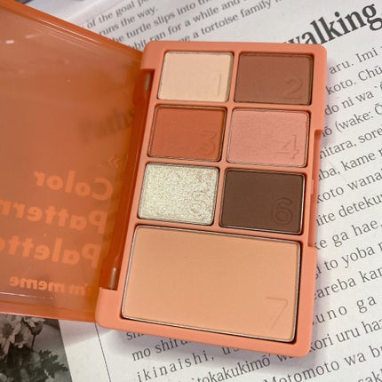 カラーパターンパレット/i’m meme/マルチパレットを使ったクチコミ(2枚目)