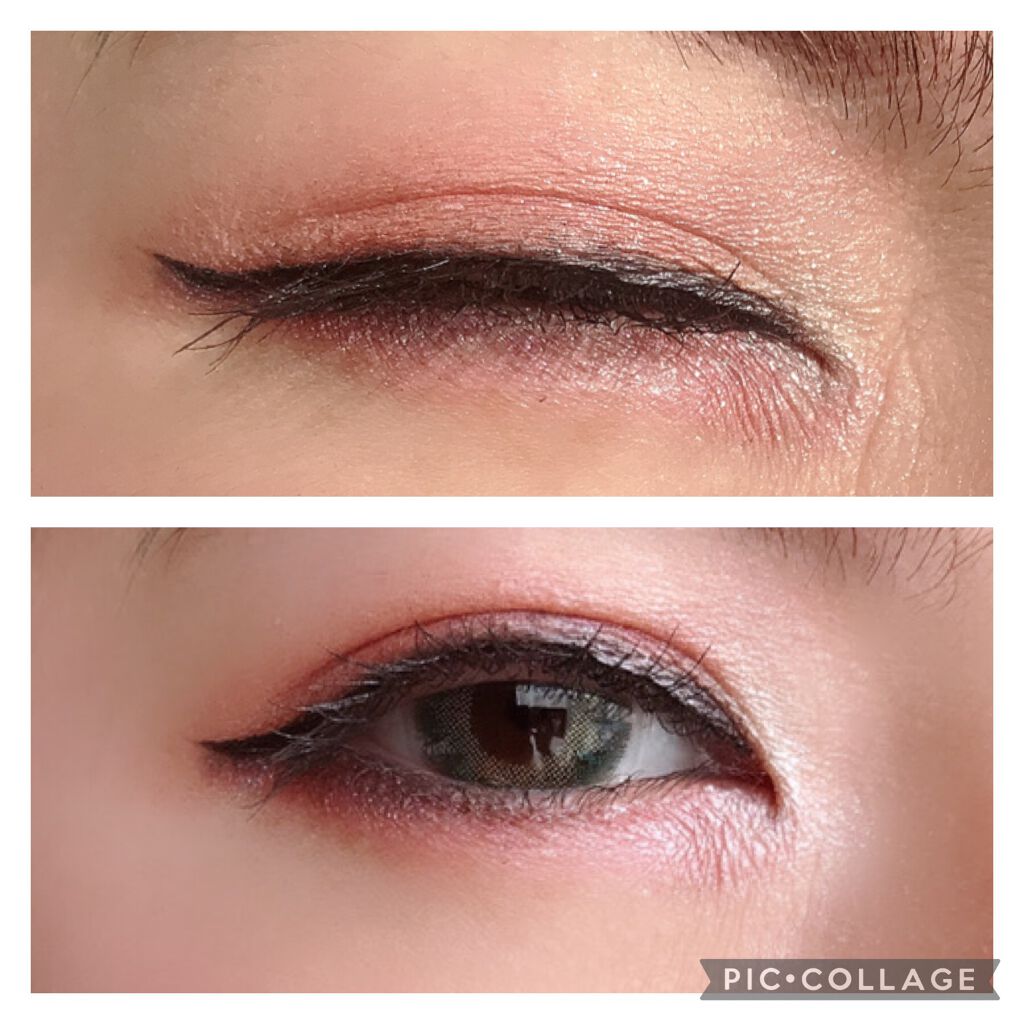 EYE OPENING LINER/UZU BY FLOWFUSHI/リキッドアイライナーを使ったクチコミ(3枚目)