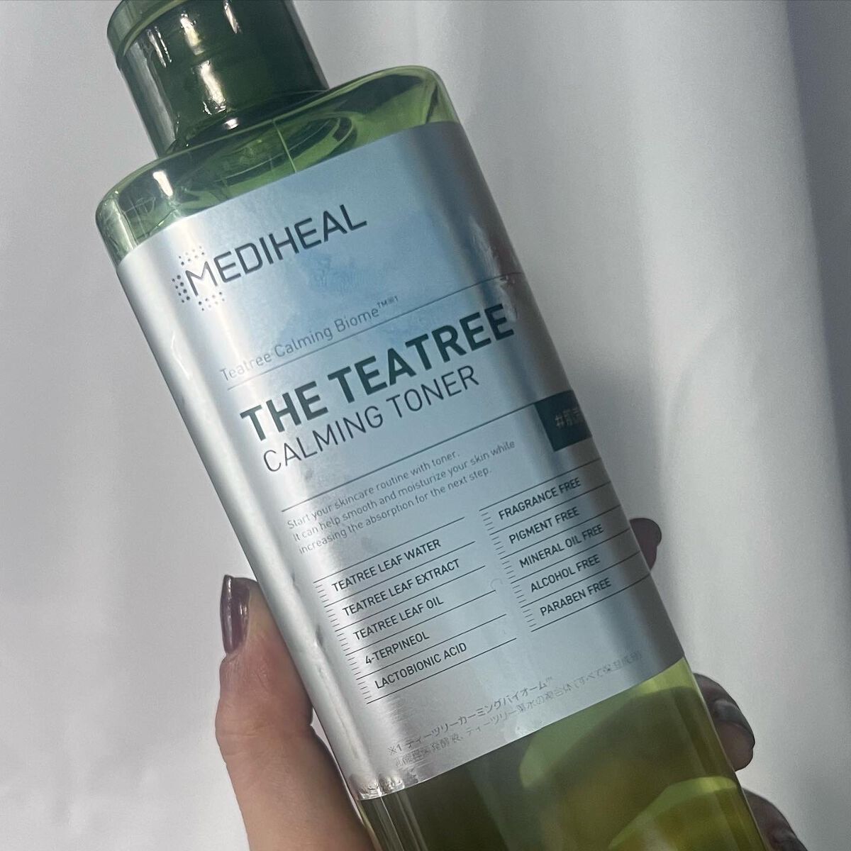 THE ティーツリー カーミング トナー/MEDIHEAL/化粧水を使ったクチコミ(4枚目)