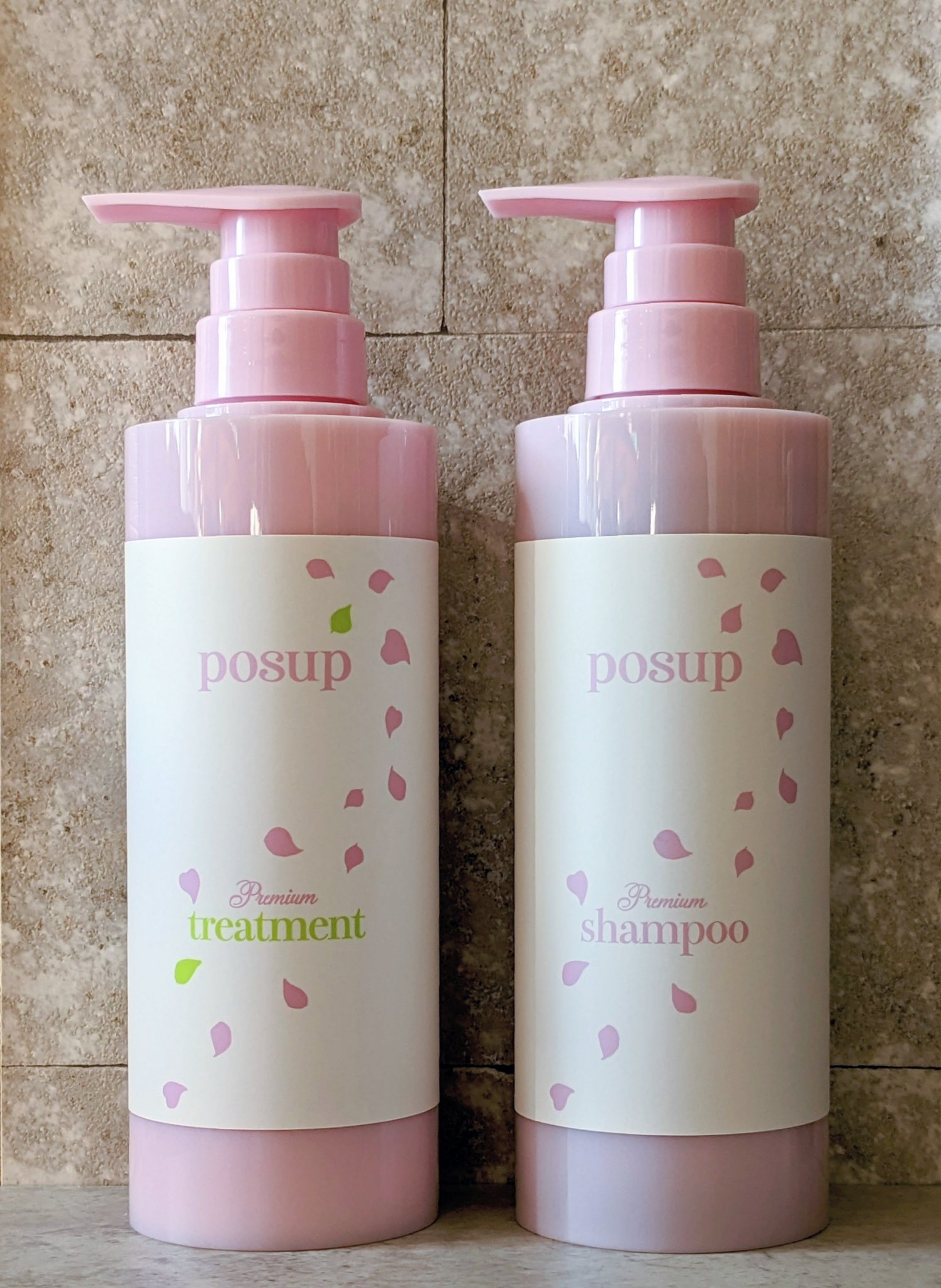 ポスプ プレミアムシャンプー/プレミアムトリートメント/posup/市販シャンプーを使ったクチコミ（1枚目）