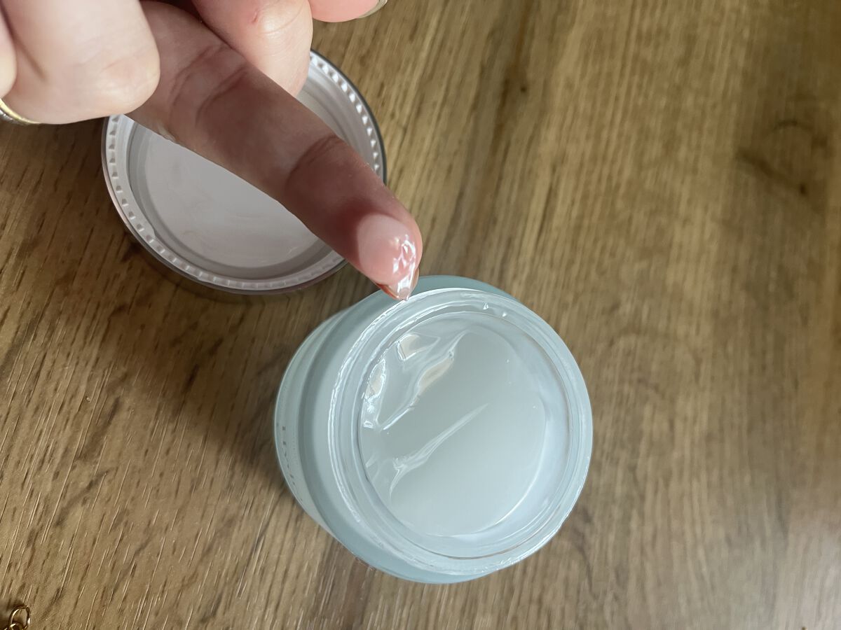 ハイドラアンプルクリーム/9Wishes/フェイスクリームを使ったクチコミ（2枚目）