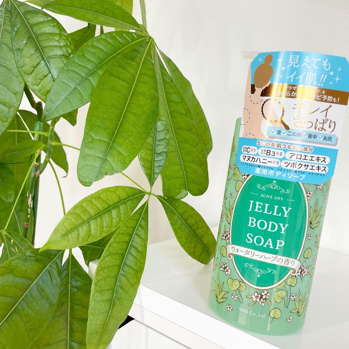 薬用アクネオフ ジェルボディソープ /マックス/ボディソープを使ったクチコミ（1枚目）