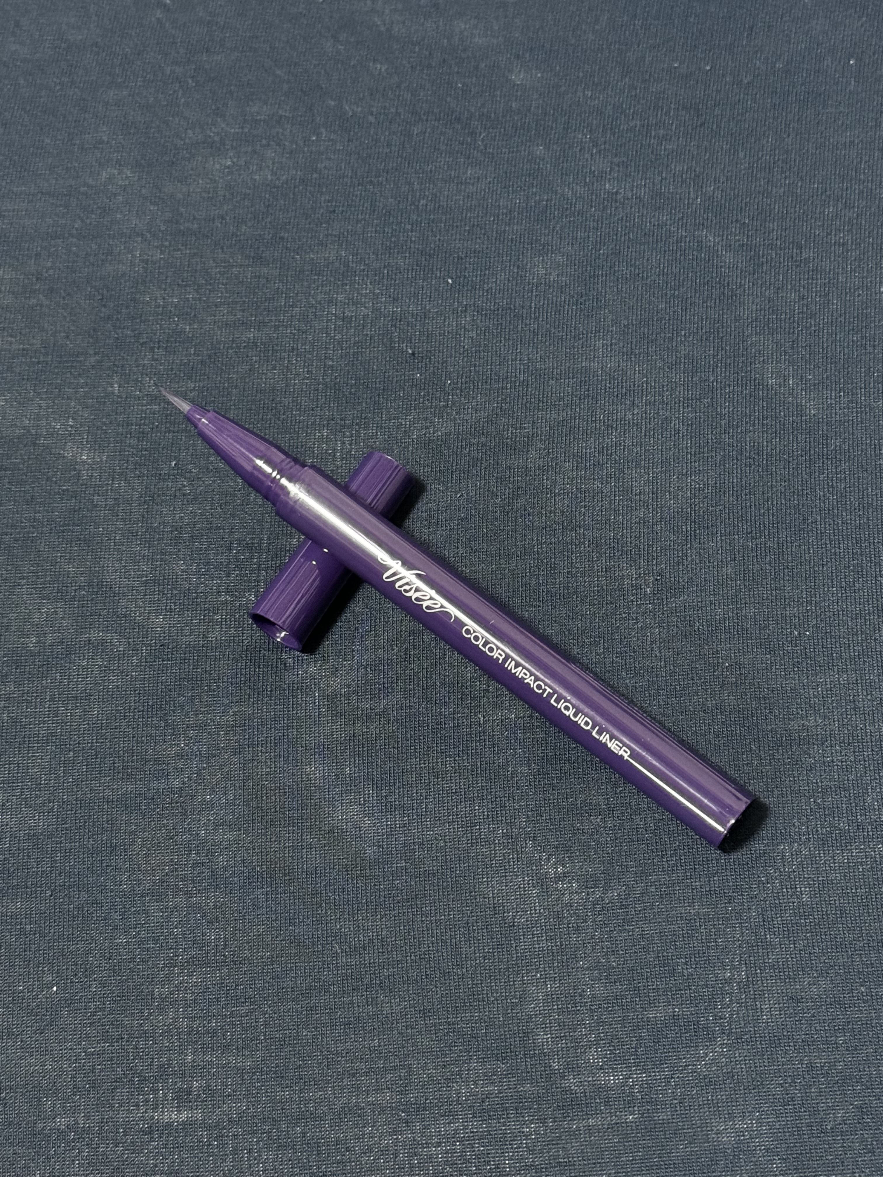 カラーインパクト リキッドライナー PU140　パープル/Visée/リキッドアイライナーを使ったクチコミ（3枚目）